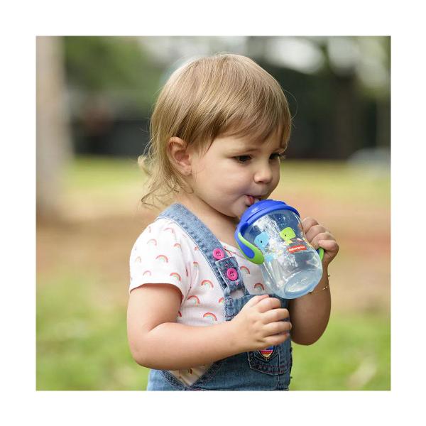 Imagem de Copo de Treinamento com Canudo First Moments 270 ml Fisher Price