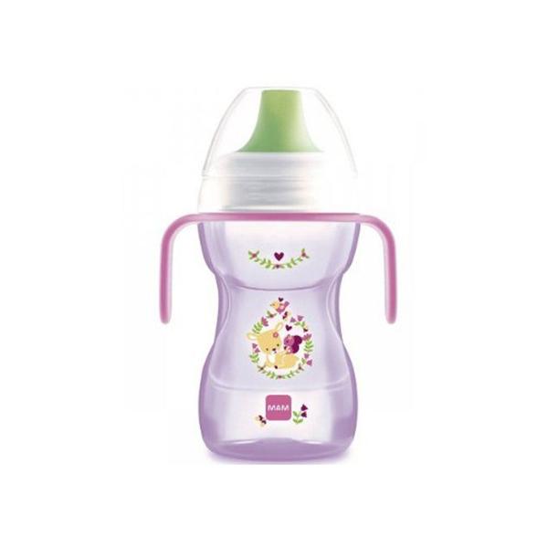 Imagem de Copo de Treinamento Fun To Drink Cup MAM 270ml Rosa