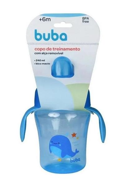 Imagem de Copo De Treinamento Fundo Do Mar Azul 240ml Buba