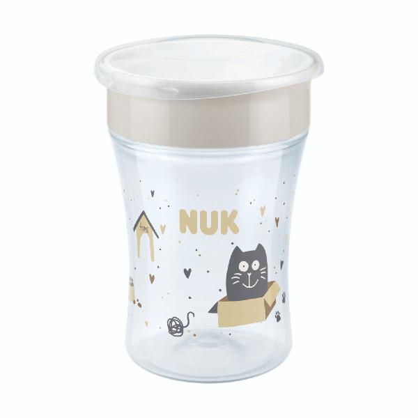 Imagem de Copo de Treinamento Infantil 360º MagicCup 230ml Cat Dog NUK