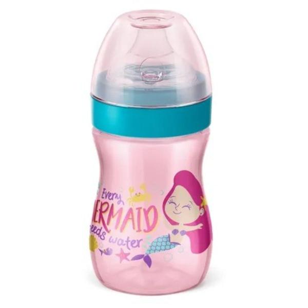 Imagem de Copo de Treinamento infantil Evolution 240ML Rosa  - Lillo