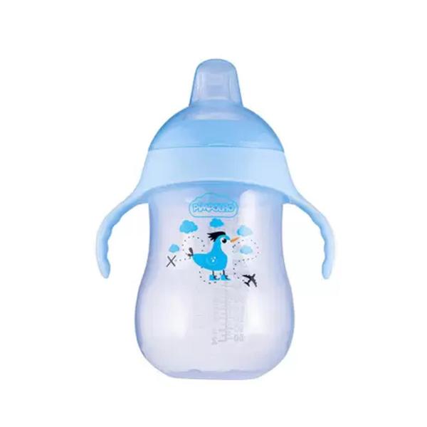 Copo de Treinamento Infantil Masculino Menino 360ml 12 + Meses Pimpolho Azul Imagem de Copo de Treinamento Infantil Masculino Menino 360ml 12 + Meses Pimpolho Azul