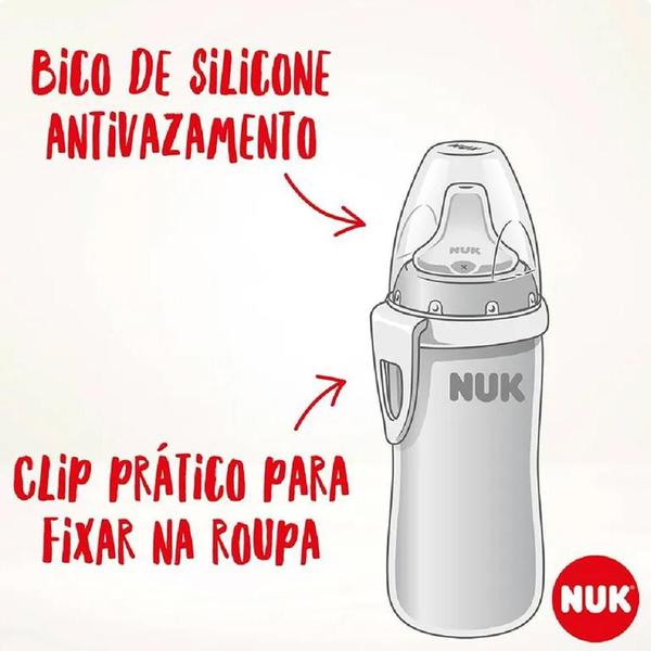 Imagem de Copo de Treinamento Nuk Active Cup Mickey e Minnie 300ml 12M+