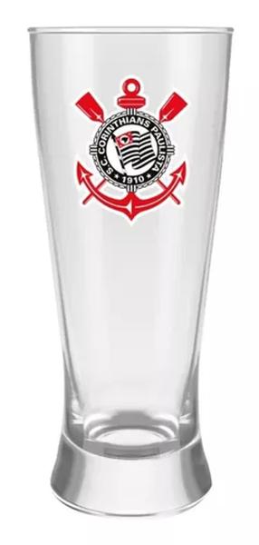 Imagem de Copo De Vidro Corinthians Fc 300ml Oficial