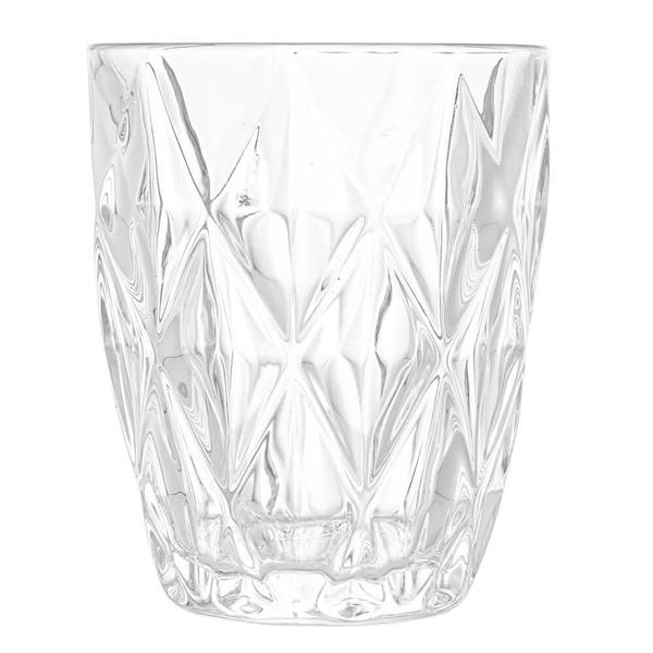 Copo de Vidro Diamond Transparente 270ml - Lyor Imagem de Copo de Vidro Diamond Transparente 270ml - Lyor