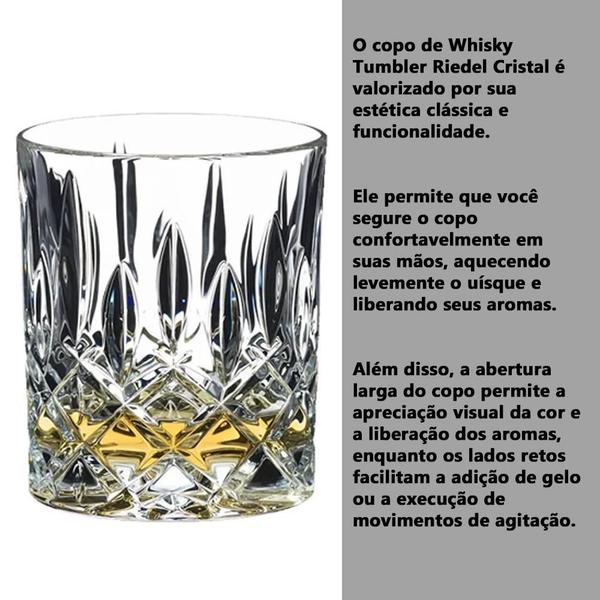 Imagem de Copo De Whisky 250Ml Cristal Spey Riedel Tumbler Fire Uísque