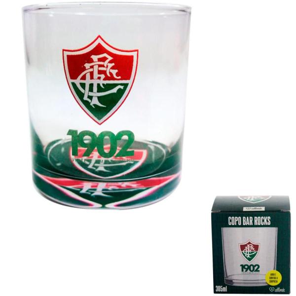 Imagem de Copo de Whisky de Vidro Licenciado Time Corinthians Santos São Paulo Fluminense Vasco da Gama