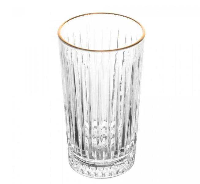 Imagem de Copo Deli Diamante em Cristal com Fio de Ouro 280ml - Lyor