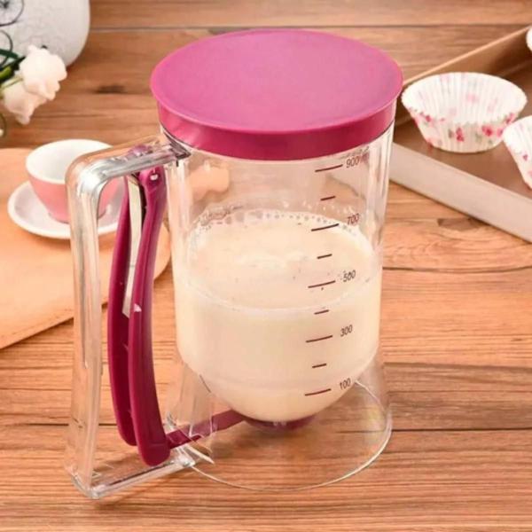 Imagem de Copo Dispenser de Massas para Cupcakes e Panquecas Plastico Capacidade: 900ml