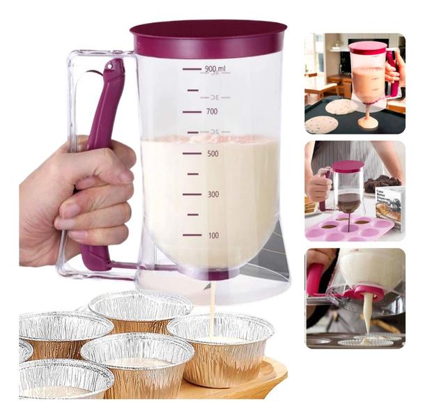 Imagem de Copo Dispenser de Massas para Cupcakes e Panquecas