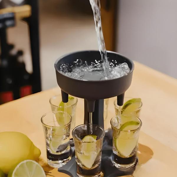 Imagem de Copo dose vidro tequila shot 6 peça cachaça 40 ml 