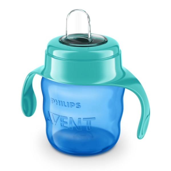 Copo Easy Sip 200ml com Alça Azul - Philips Avent Imagem de Copo Easy Sip 200ml com Alça Azul - Philips Avent