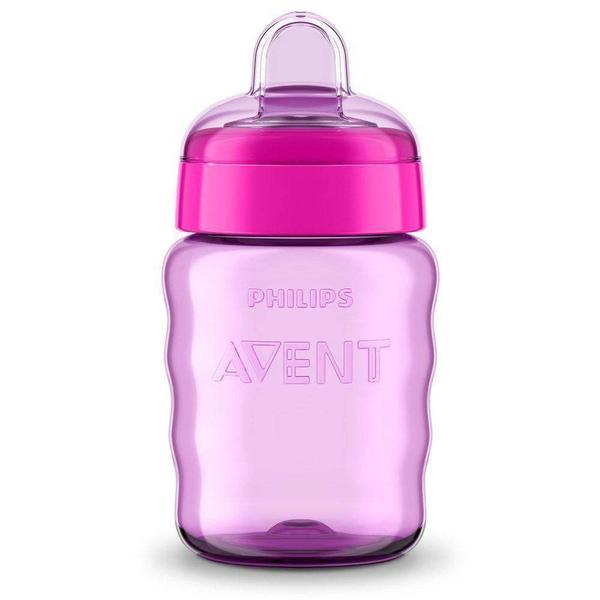 Imagem de Copo Easy Sip 260ml +9m Roxo Philips Avent