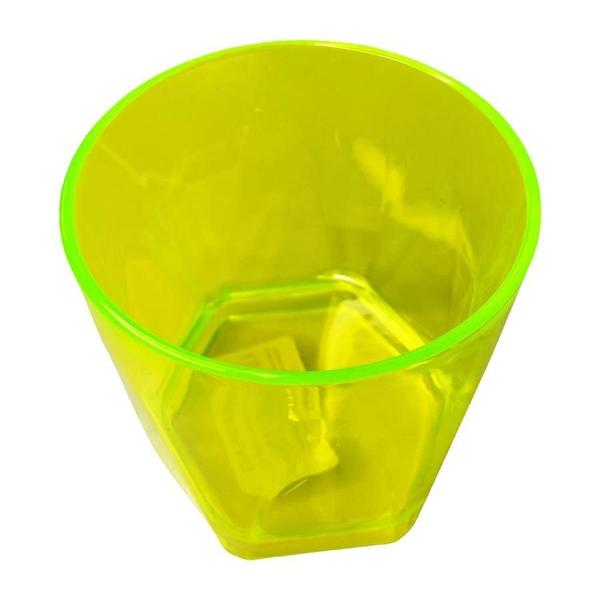 Imagem de Copo Em Acrilico Whisky Drinks Bebidas Festas 340Ml Verde