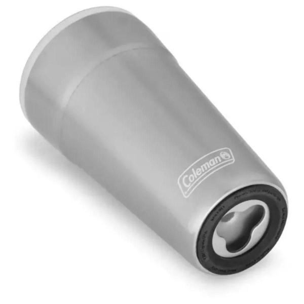 Copo Em Inox Com Tampa E Abridor Coleman Cinza 591ml Imagem de Copo Em Inox Com Tampa E Abridor Coleman Cinza 591ml