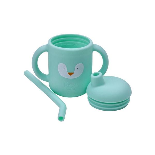 Imagem de Copo Em Silicone Para Treinamento Dryz Cute Menta