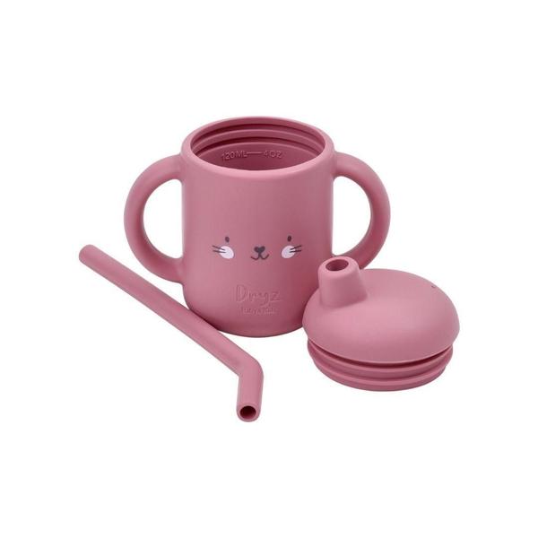 Imagem de Copo Em Silicone Para Treinamento Dryz Cute Rosa