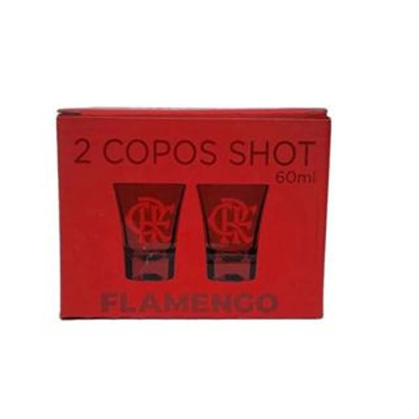 Imagem de Copo flamengo prime shot vermelho allmix 60ml do mengão