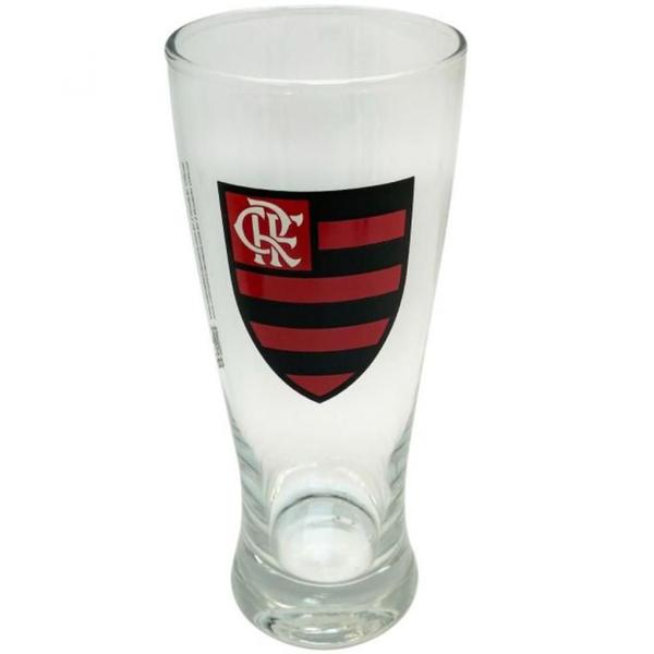 Imagem de Copo Flamengo Tulipa Para Chopp De Vidro 300 Ml Oficial CRF