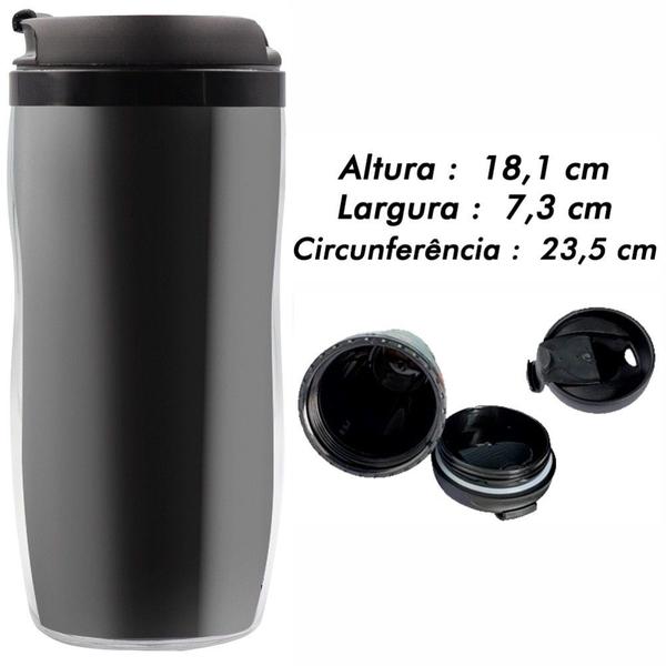 Imagem de Copo Garrafa Com Gatinhas Térmico Personalizado 350 ML