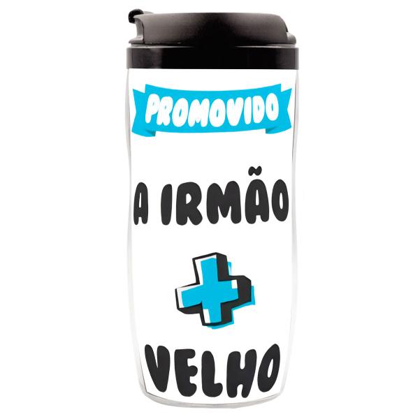 Imagem de Copo Garrafa Irmão mais velho Térmico Personalizado 350 ML