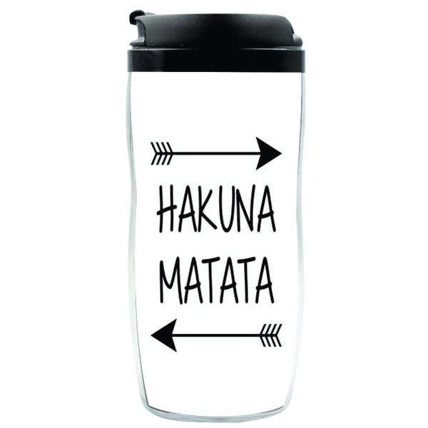 Imagem de Copo Garrafa Personalizado Hakuna Matata Térmico 350 ML