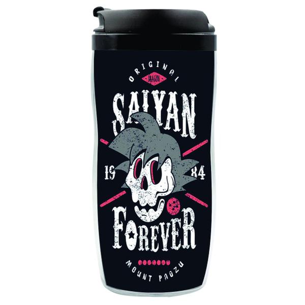 Imagem de Copo Garrafa Personalizado Saiyan Forever Térmico 350 ML