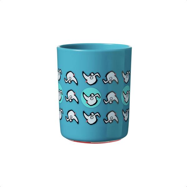 Copo Infantil Anti-queda No Knock 190 ML Difícil de Derrubar Azul Cachorrinhos Desenvolvimento Coordenação - Multikids Imagem de Copo Infantil Anti-queda No Knock 190 ML Difícil de Derrubar Azul Cachorrinhos Desenvolvimento Coordenação - Multikids