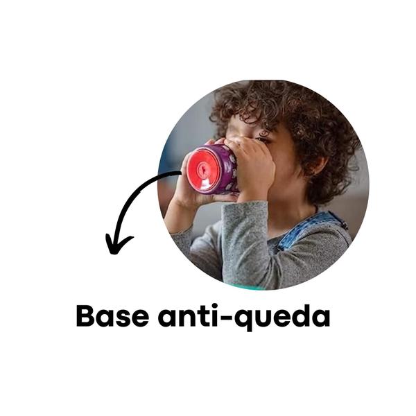 Copo Infantil Anti-queda No Knock 190 ML Difícil de Derrubar Azul Cachorrinhos Desenvolvimento Coordenação - Multikids Imagem de Copo Infantil Anti-queda No Knock 190 ML Difícil de Derrubar Azul Cachorrinhos Desenvolvimento Coordenação - Multikids