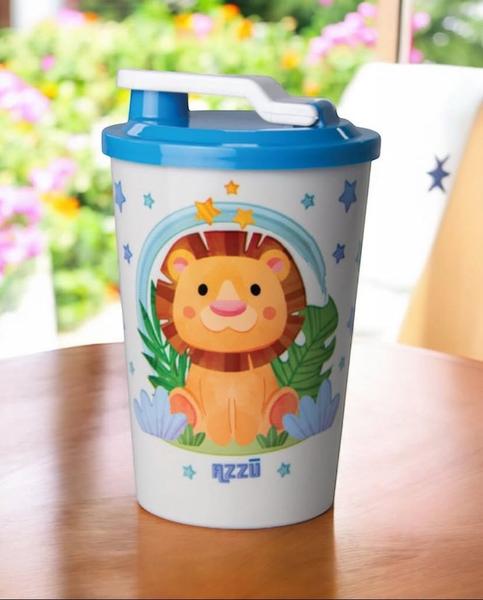 Imagem de Copo Infantil  Baby 450ml Estampas Bichinhos Cores Azzu Utilidades