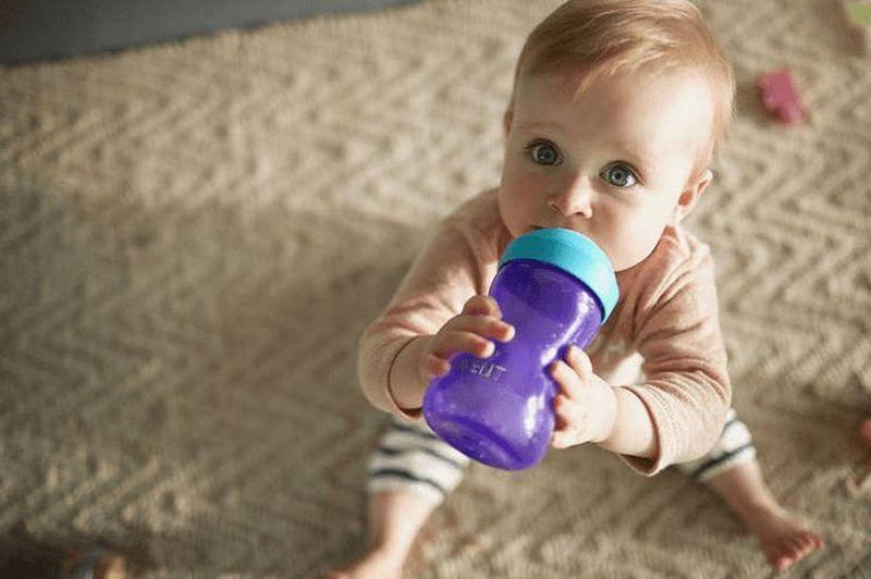 Imagem de Copo Infantil Com Bico Em Silicone My Grippy  300ml Avent Roxo - Philips Avent