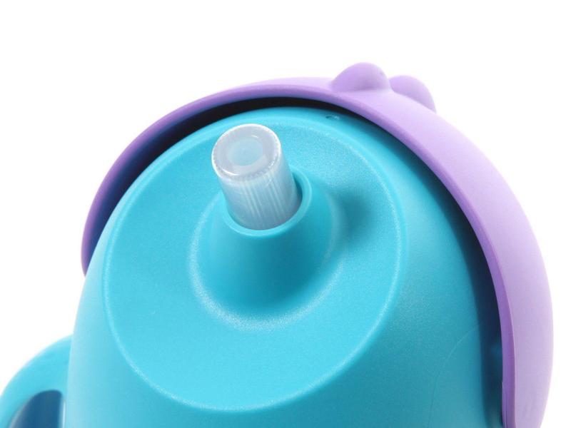 Imagem de Copo Infantil com Canudo 200ml Philips Avent - SCF796/02 Azul e Roxo