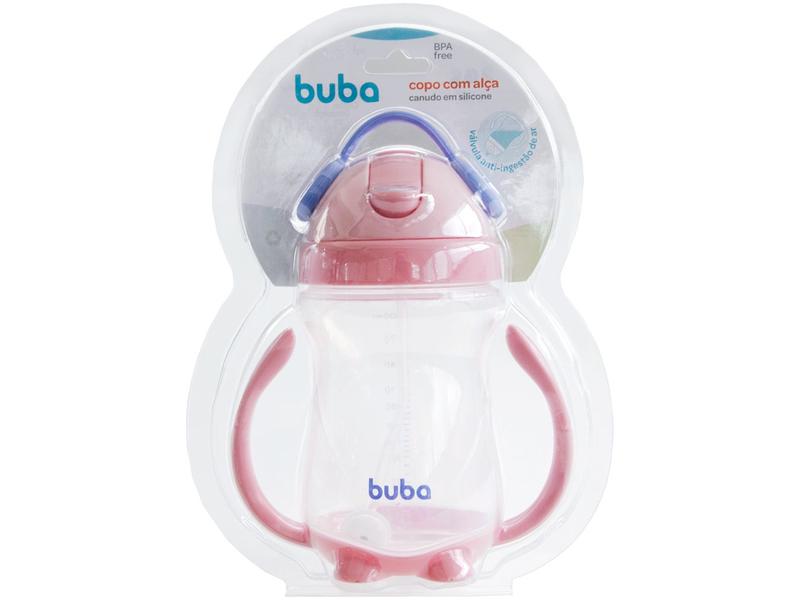 Imagem de Copo Infantil com Canudo 300ml Buba com Dispositivo