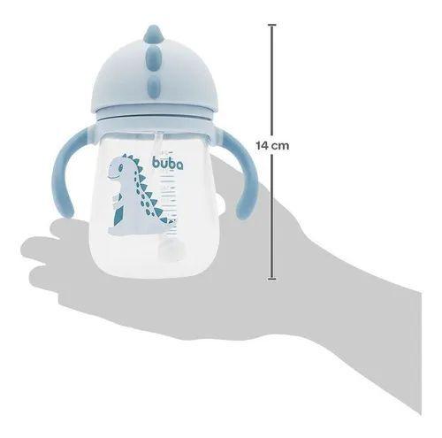 Imagem de Copo Infantil de Transição Buba Baby 240 ml Canudo de Silicone