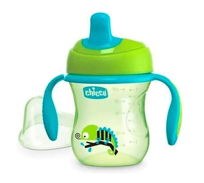 Copo Infantil De Treinamento Training Cup 6m+ - Chicco 200ml Imagem de Copo Infantil De Treinamento Training Cup 6m+ - Chicco 200ml