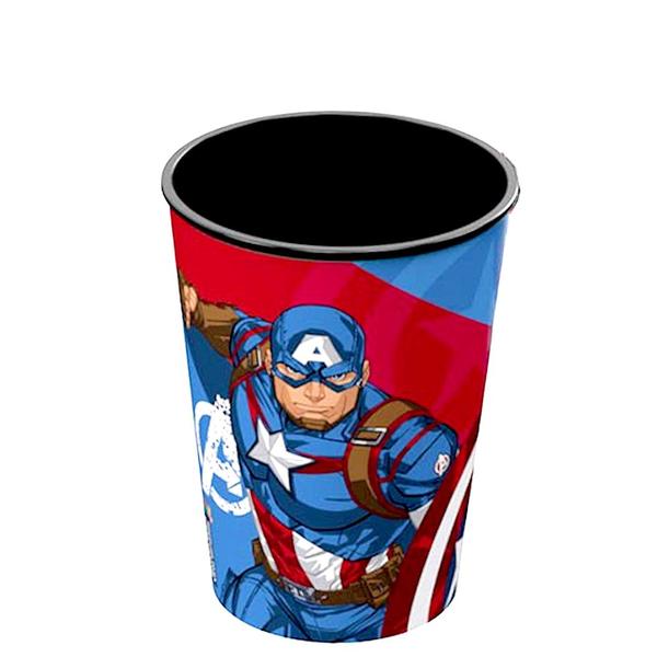 Imagem de Copo Infantil do Capitão América Marvel 320ML Plasútil