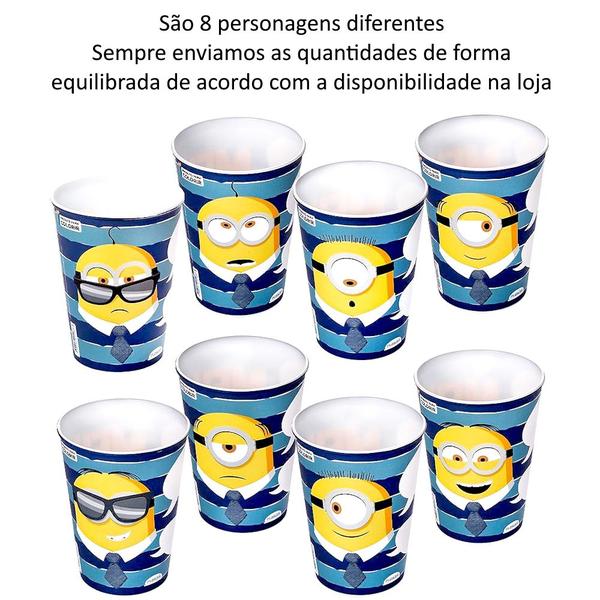 Copo Infantil Estampado De Super Heróis e Personagens Livre BPA 320ml - 1 unidade - Plasútil Imagem de Copo Infantil Estampado De Super Heróis e Personagens Livre BPA 320ml - 1 unidade
