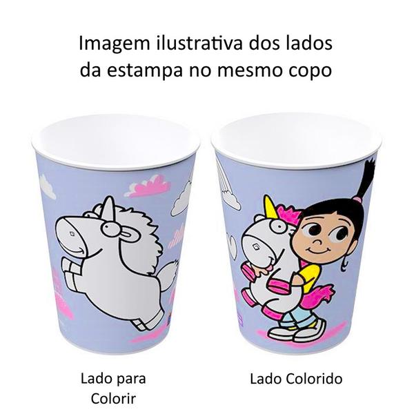 Copo Infantil Estampado De Super Heróis e Personagens Livre BPA 320ml - 1 unidade - Plasútil Imagem de Copo Infantil Estampado De Super Heróis e Personagens Livre BPA 320ml - 1 unidade
