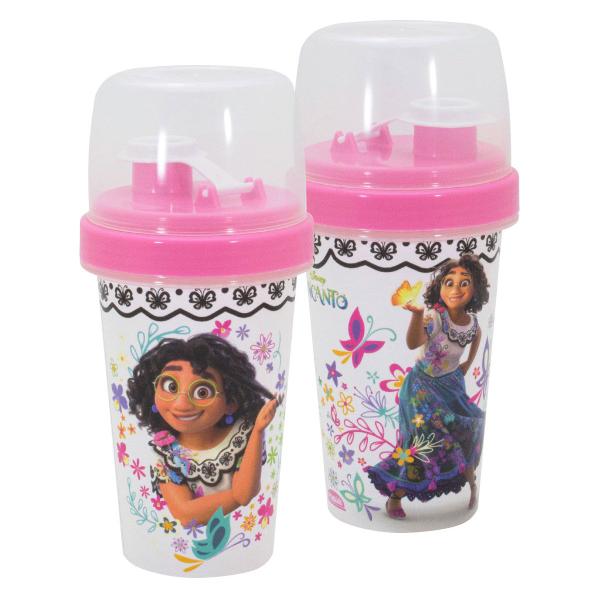 Imagem de Copo Infantil Mini Shakeira Plástico 320ml Personagens Plasútil