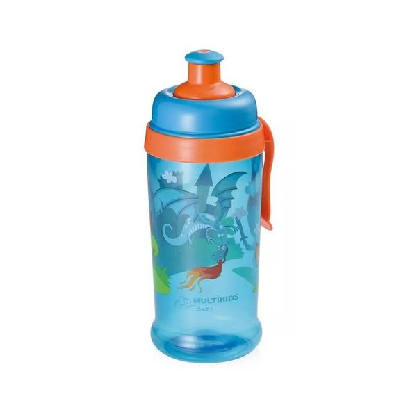 Imagem de Copo Infantil Squeeze Grow Azul Multikids Baby 360ml