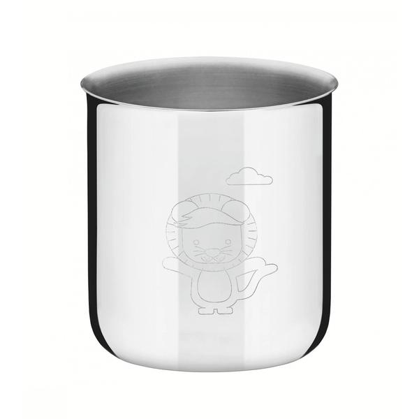 Imagem de Copo Infantil Tramontina Baby Friends Em Aço Inox 340 Ml