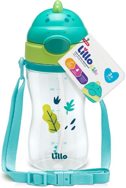 Copo Infantil Tritan com Alça e Canudo 400ml Lillo 3+ Anos Imagem de Copo Infantil Tritan com Alça e Canudo 400ml Lillo 3+ Anos