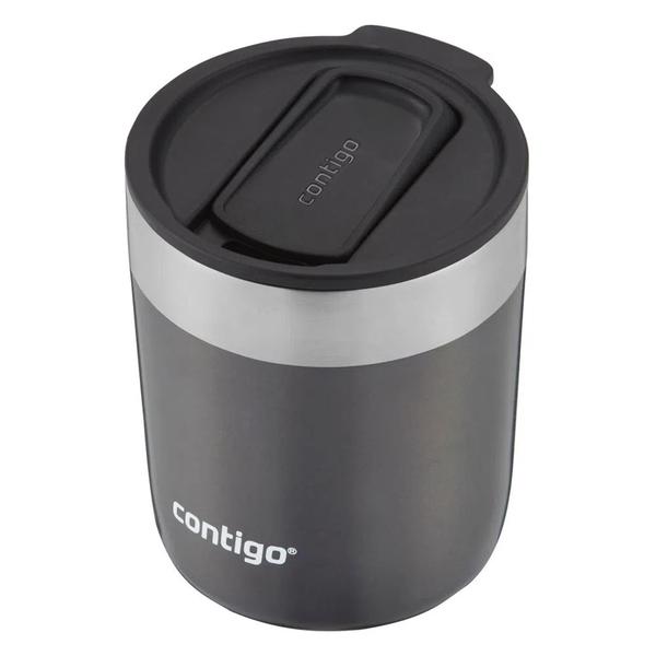 Imagem de Copo Inox Térmico C/ Tampa - Caipirinha 296ml Cinza Contigo