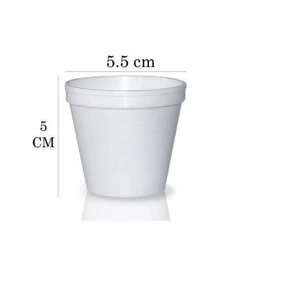 Imagem de Copo Isopor Térmico Branco 60Ml Bebidas Quentes- 100Un