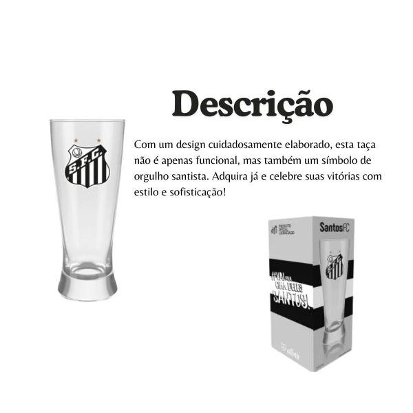 Imagem de Copo lager 300 ml santos  allmix