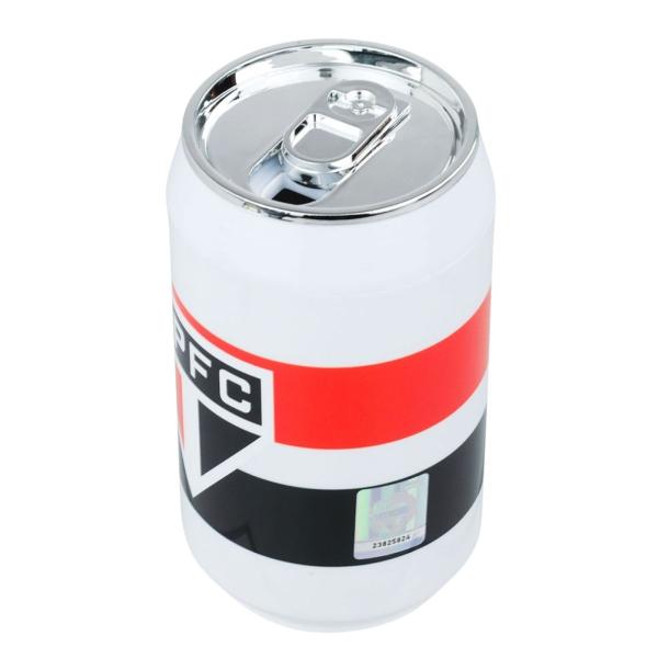Copo Lata Plástico 280ml São Paulo Branco - Mileno Imagem de Copo Lata Plástico 280ml São Paulo Branco