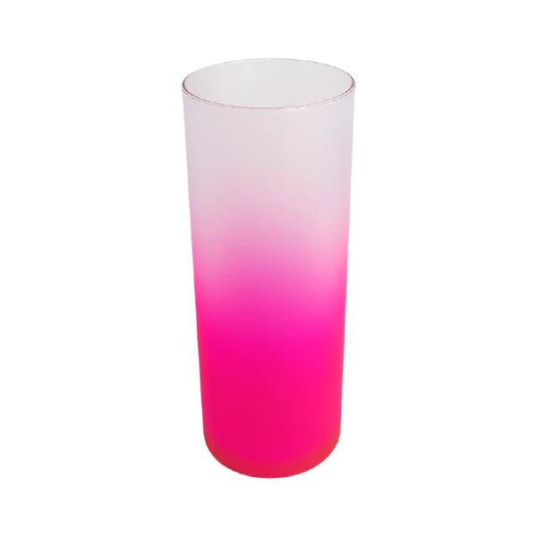 Imagem de Copo Long Drink Acrílico Degrade Colorido 330ml 5 Un.