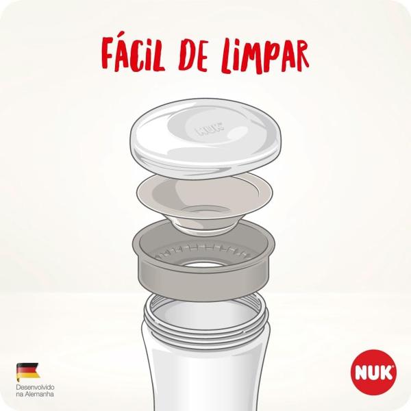 Imagem de Copo Magic Cup Evolution 360º Inox Thermal 8+ Meses Térmico 230ml NUK