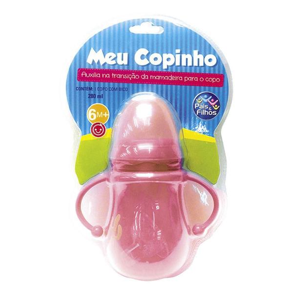 Imagem de Copo Mamadeira com Alça Estampado Menino Menina Pais eFilhos