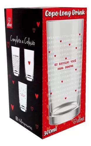 Imagem de Copo manchester love 300 ml - coracao vermelho luva com 1  allmix